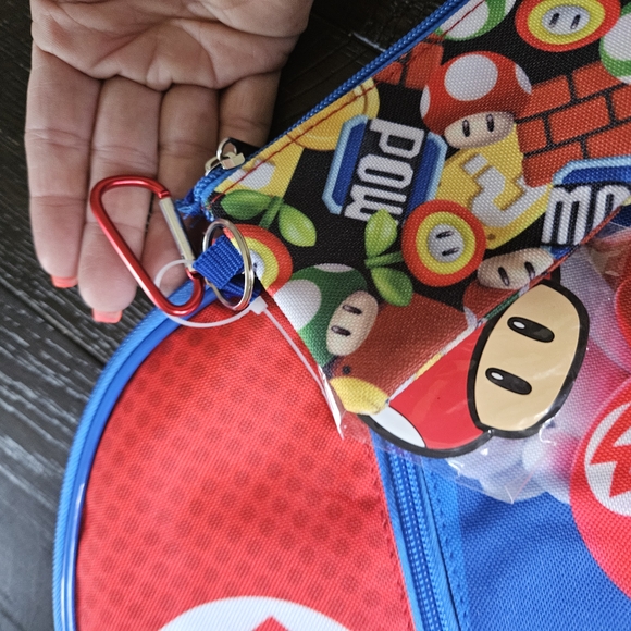 Nintendo Kids Backpack Set - Red and Blue - Picture 7 of 9